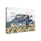 Farmhouse Animals in Truck 40" x 30" Canvas Wall Art